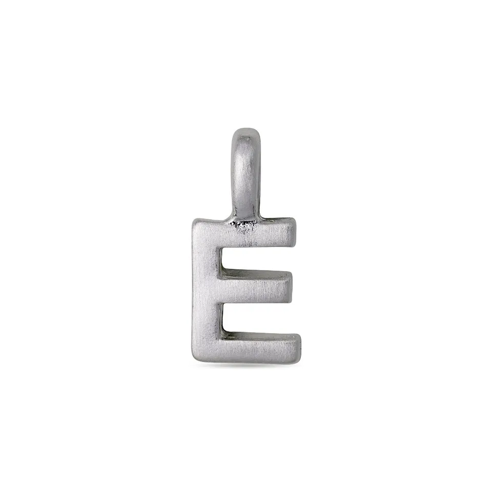 pilgrim-charm-e-anh-nger-versilbert-buchstabenanh-nger-e image 1