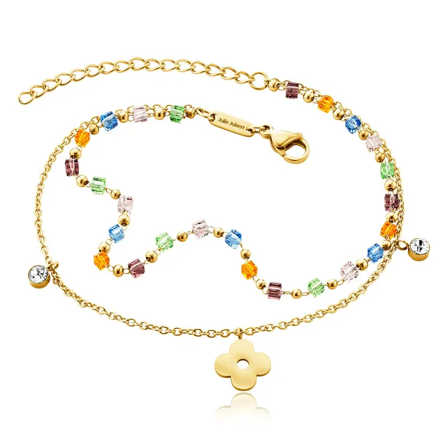 julie-julsen-flower-colour-beads-fu-kette-vergoldet-edelstahl-bunte-perlen image 1