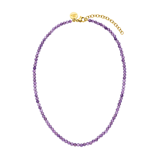 purelei-amethyst-kette-mit-echten-amethyst-perlen-verstellbar image 1