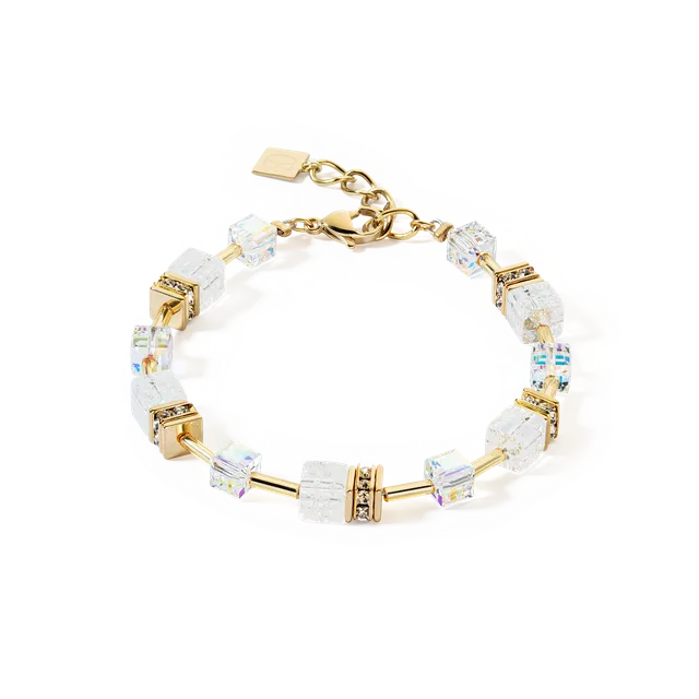 coeur-de-lion-geocube-iconic-nature-armband-gold-wei image 1