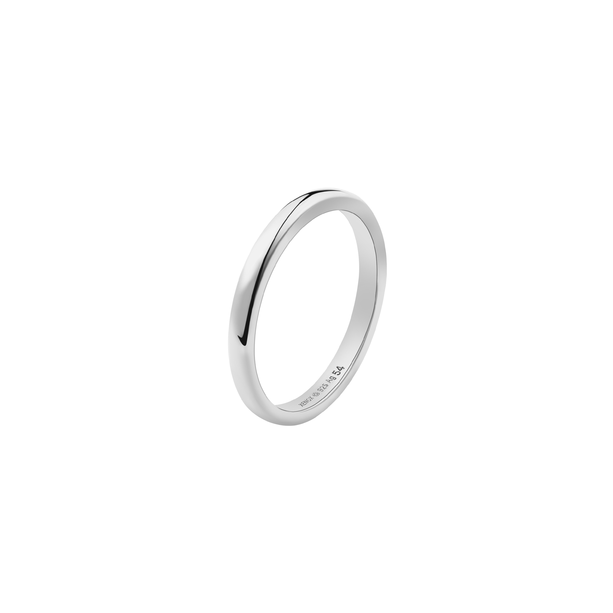 xenox-pure-ring-xs92002-52-925-sterlingsilber-rhodiniert image 1