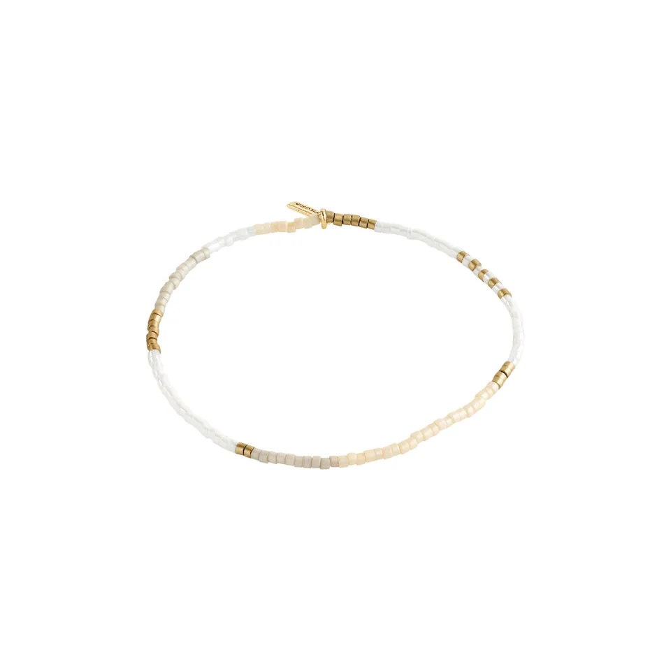 pilgrim-alison-armband-wei-vergoldet-glasperlen image 1