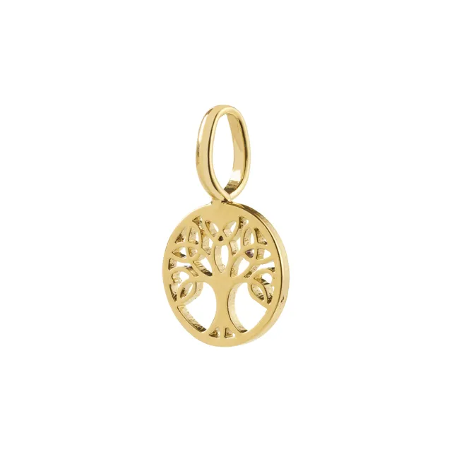 pilgrim-charm-mini-tree-of-life-anh-nger-gold-plated image 1