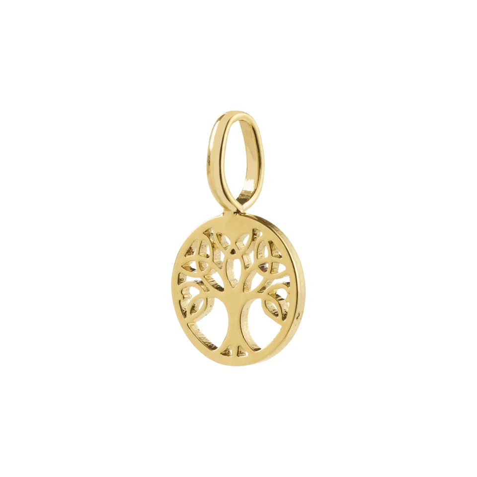 pilgrim-charm-mini-tree-of-life-anh-nger-gold-plated image 1