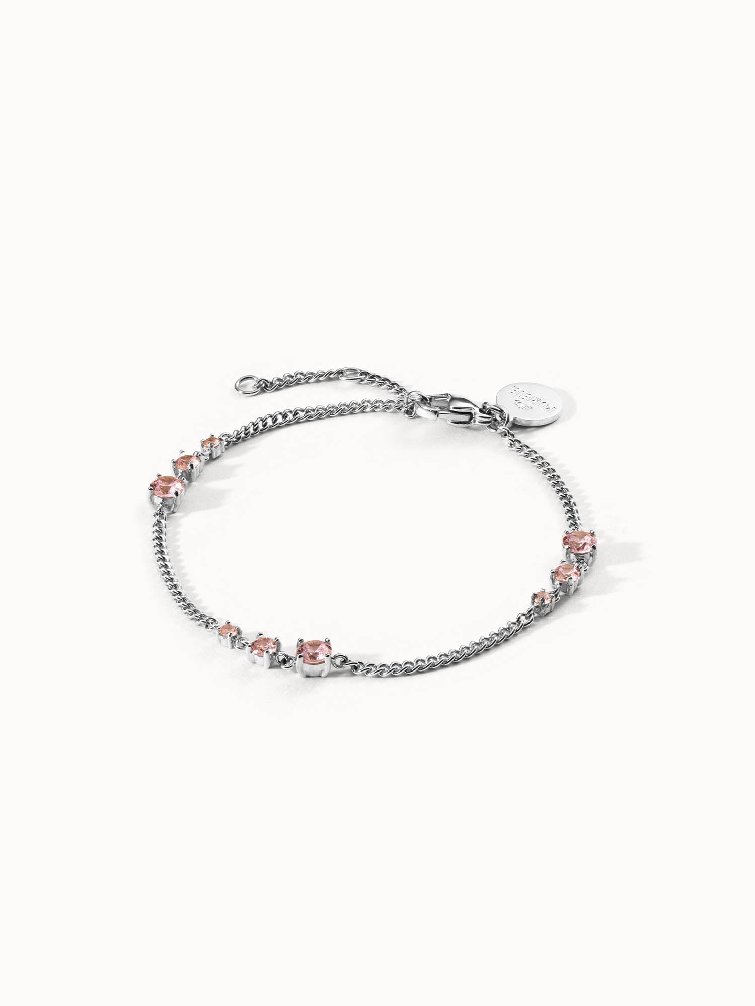 purelei-pink-glamour-armband-ankerkette-mit-pinken-zirkonia image 7