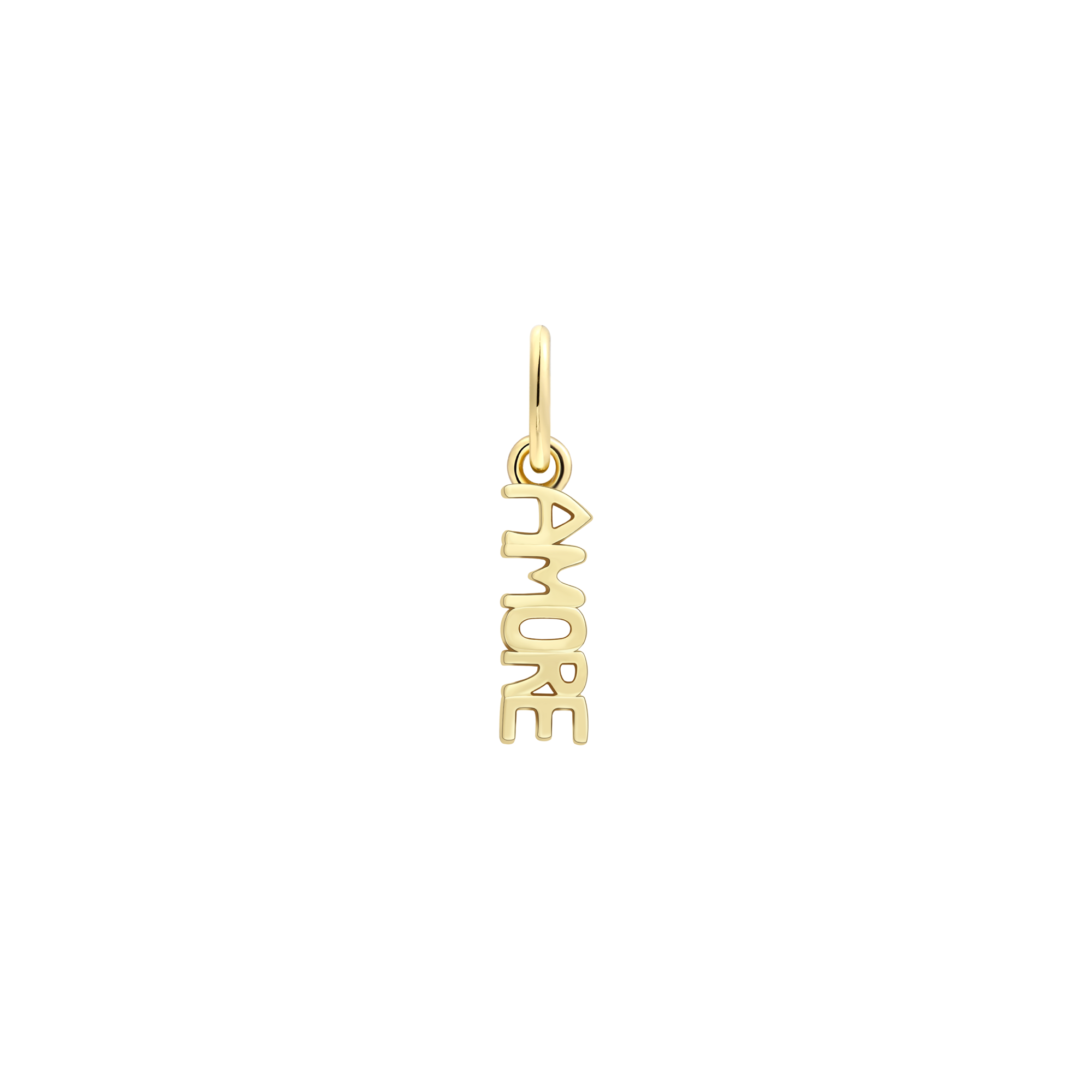 xenox-amore-charm-925-sterlingsilber-rhodiniert-schrift-anh-nger-xs10540 image 2