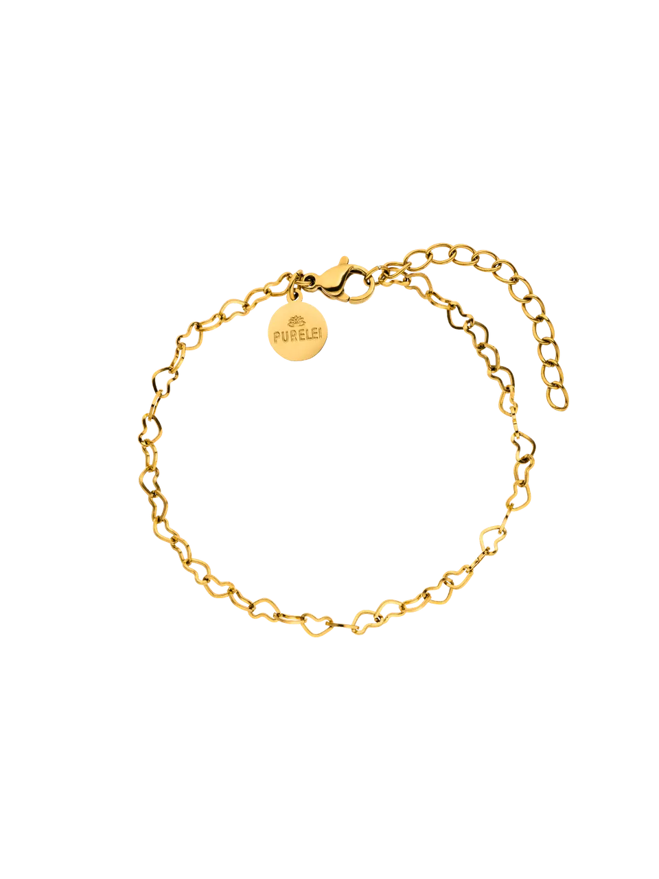 purelei-heart-armband-mit-herzen-verstellbar image 1