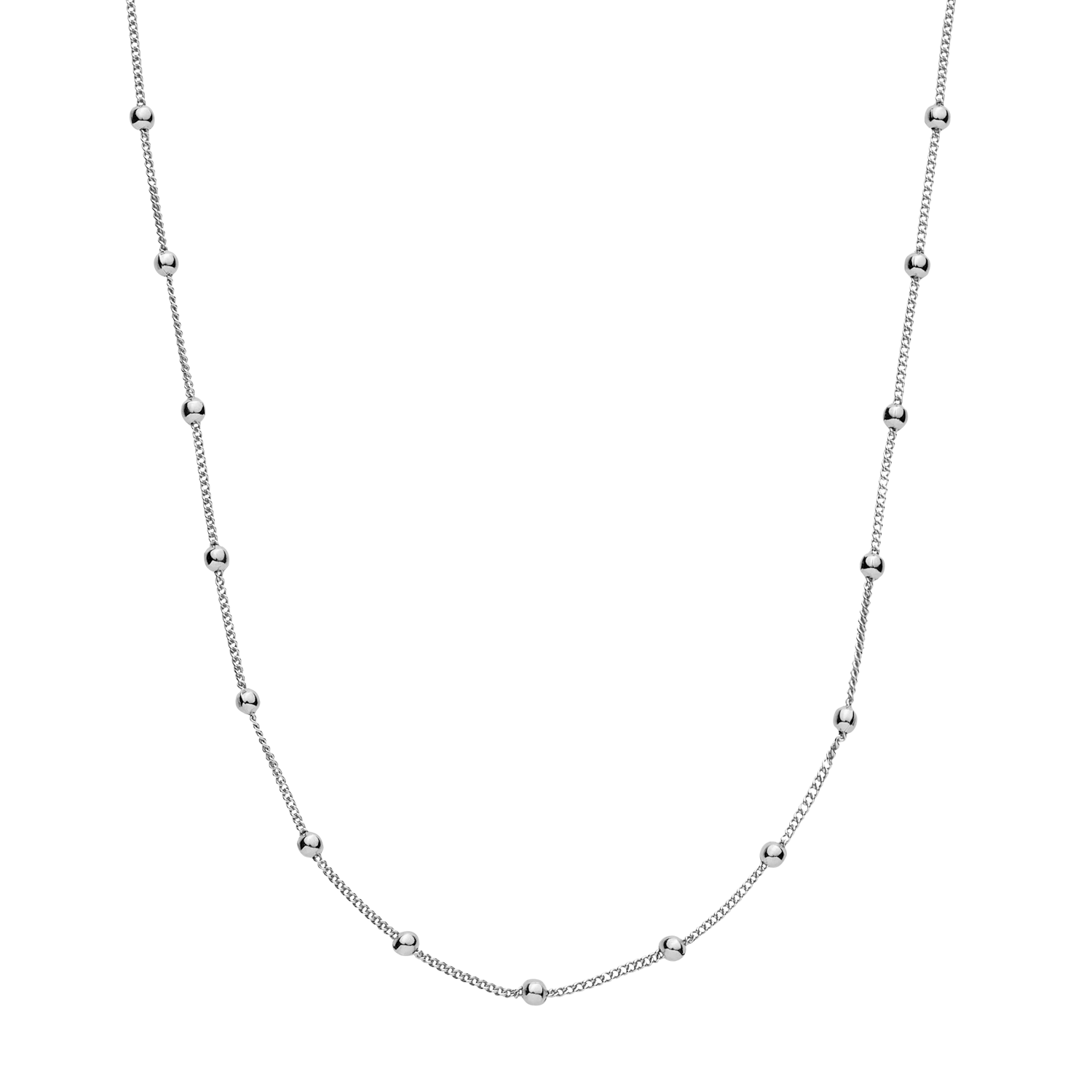 xenox-basic-halskette-925-sterlingsilber-rhodiniert-3 image 1