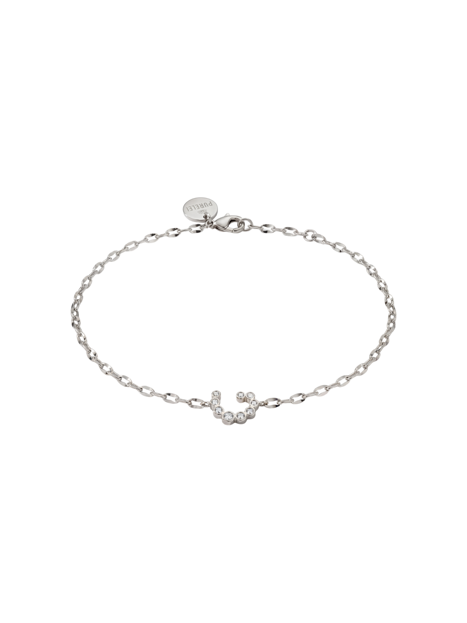 purelei-wave-fu-kettchen-verstellbares-anklet-mit-zirkonia-welle-in-gold-silber image 4