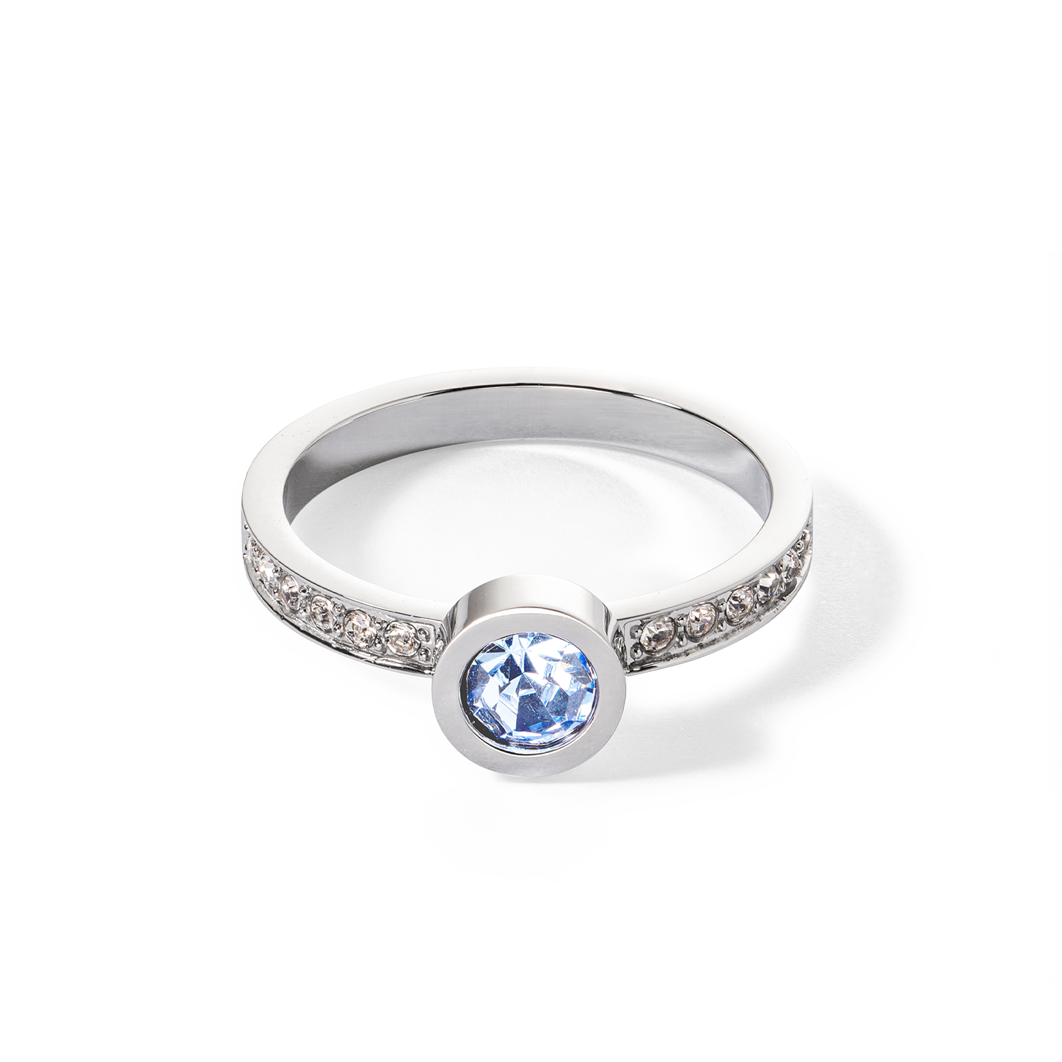 coeur-de-lion-sparkling-dots-ring-silber-hellblau-0-7-cm image 2
