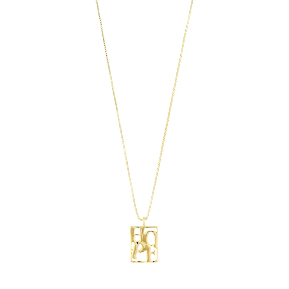pilgrim-love-tag-hope-halskette-goldplattiert-40-12-cm image 1