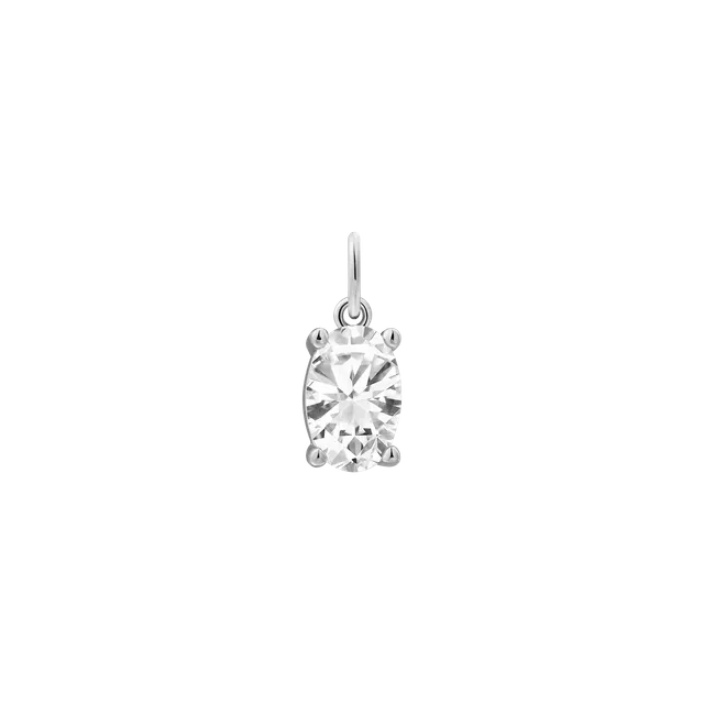 xenox-krappe-charm-925-sterlingsilber-rhodiniert-mit-zirkonia image 1