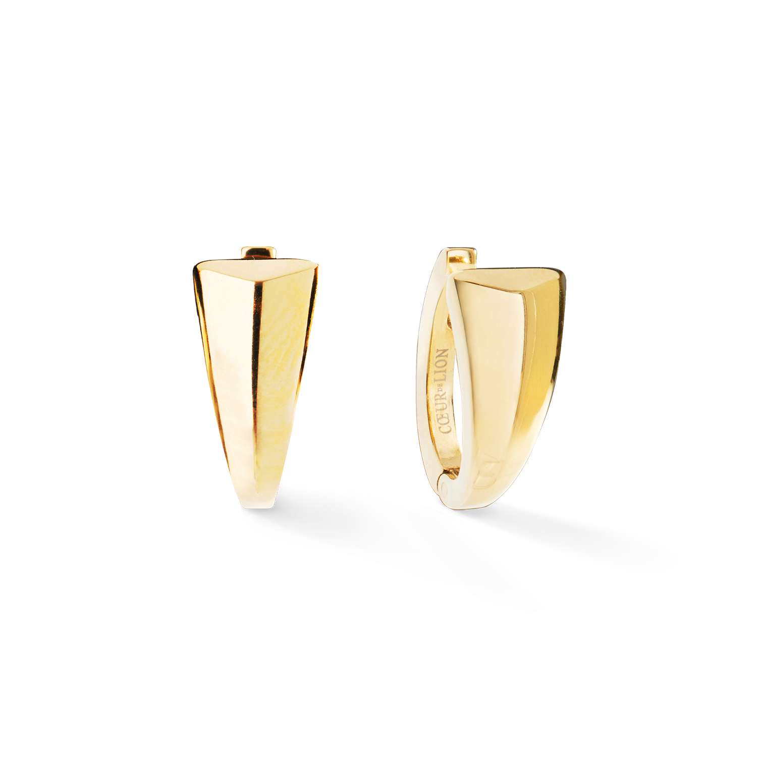 coeur-de-lion-ear-me-up-creole-tapered-gold-1-6-cm image 1