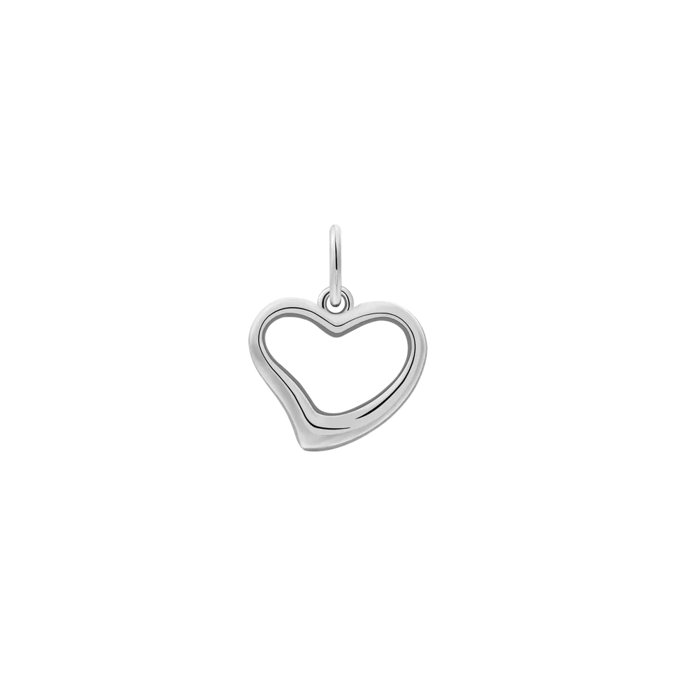 xenox-herz-charm-925-sterlingsilber-rhodiniert-2 image 1