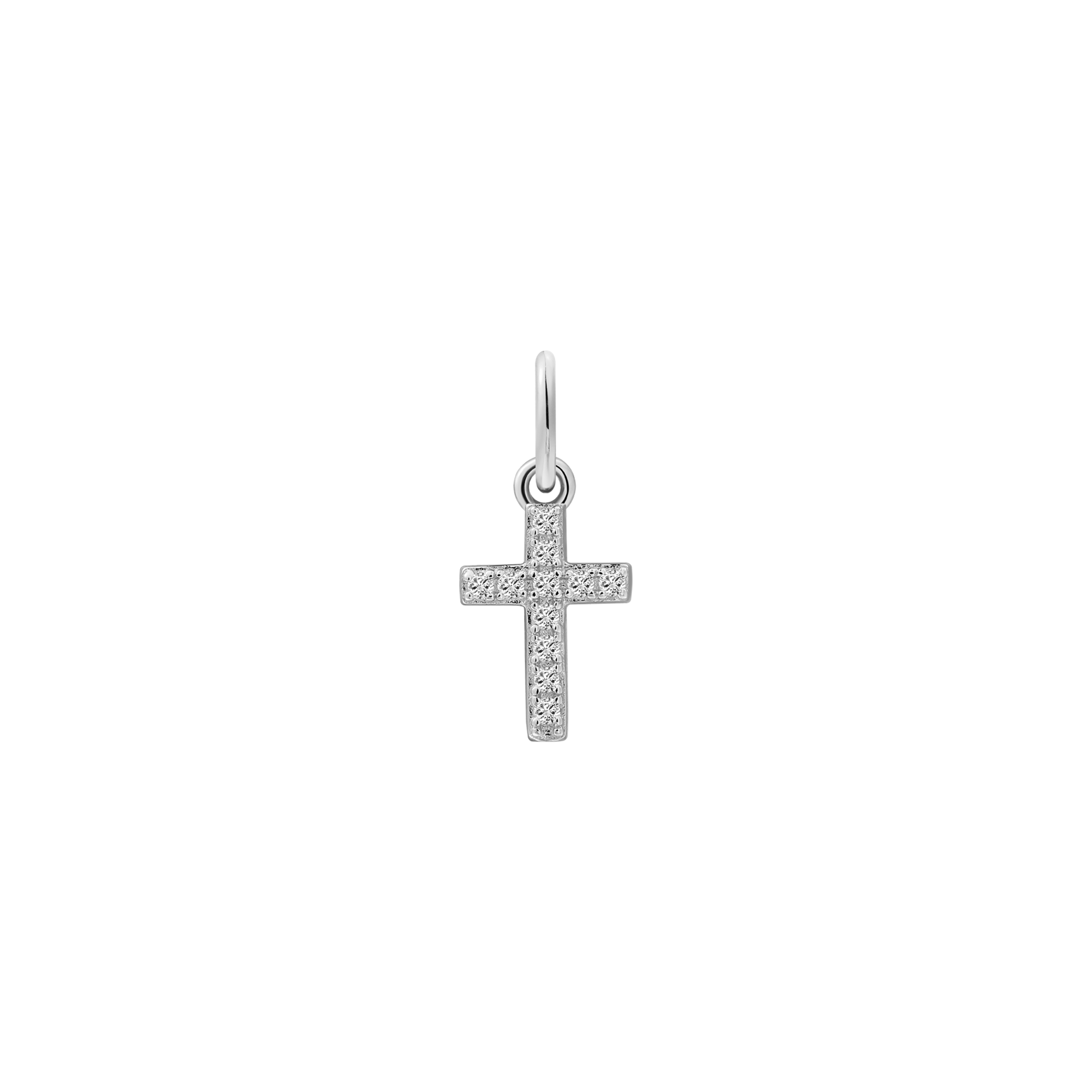 xenox-kreuz-charm-925-sterlingsilber-rhodiniert image 1