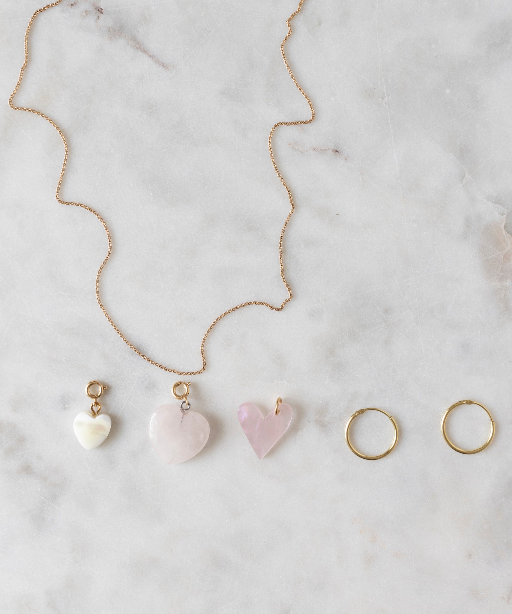 wald-berlin-rose-quartz-heart-charm-herz-charm-aus-rosenquarz image 2