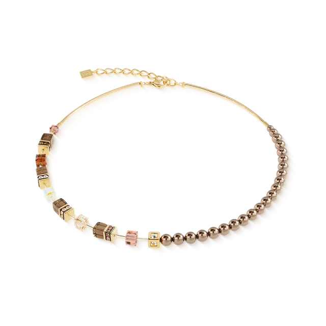 coeur-de-lion-geocube-precious-fusion-pearls-halskette-mocha-mousse image 1