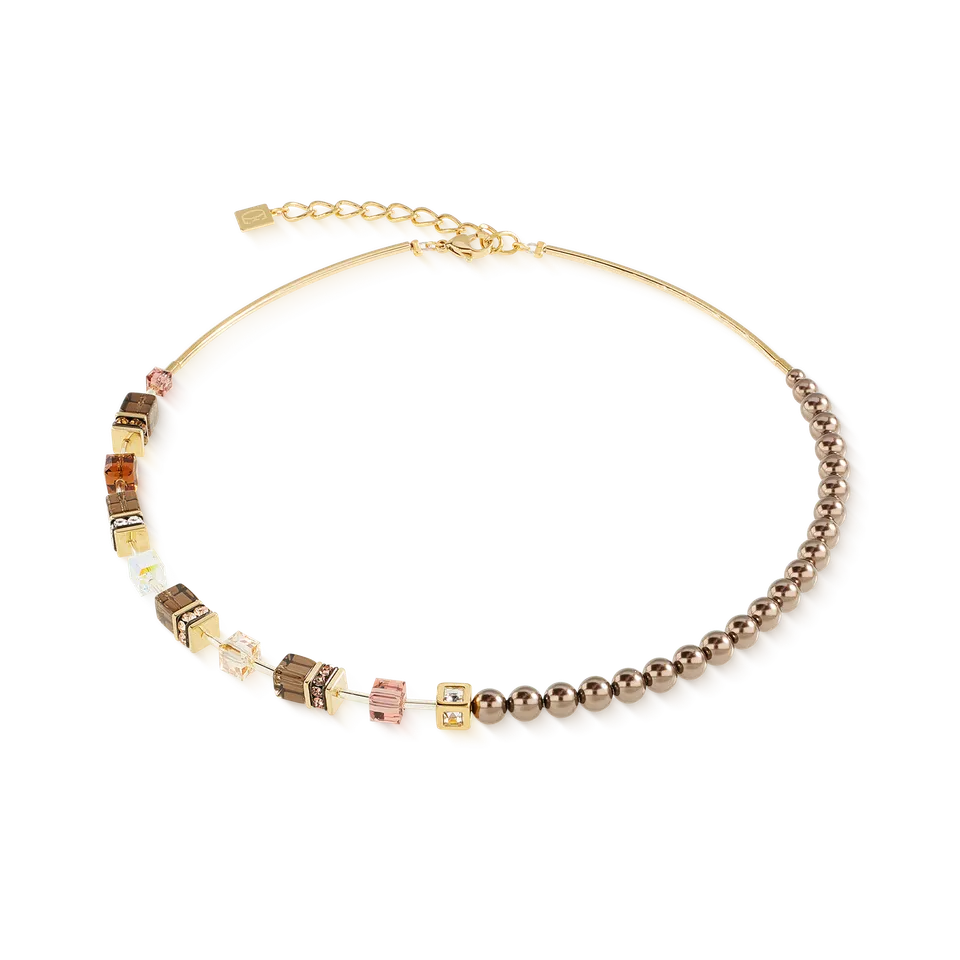 coeur-de-lion-geocube-precious-fusion-pearls-halskette-mocha-mousse image 1