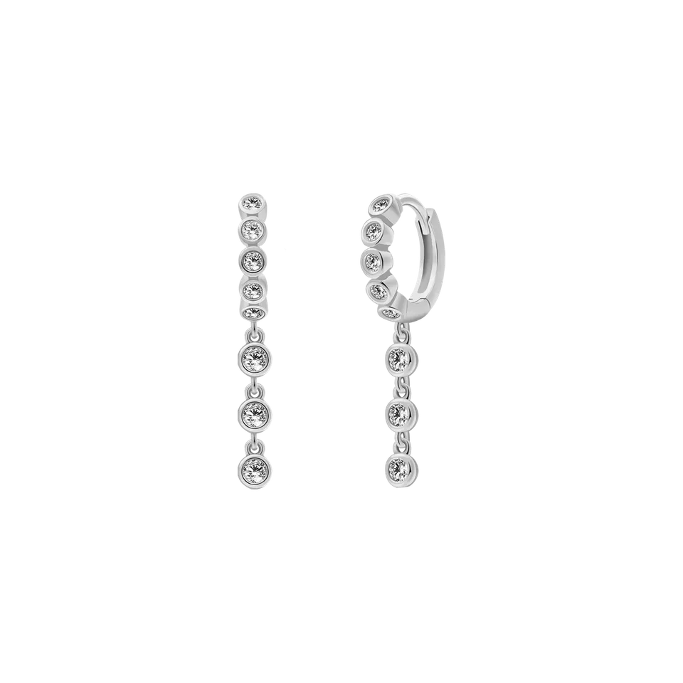 xenox-linked-ohrringe-925-sterlingsilber-rhodiniert-xs91892 image 1