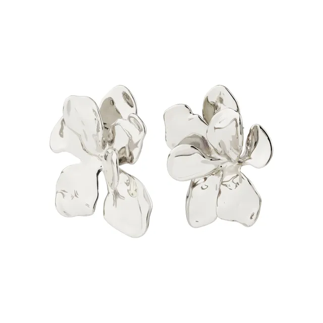 pilgrim-halen-ohrstecker-versilbert-giga-studs-statement image 1