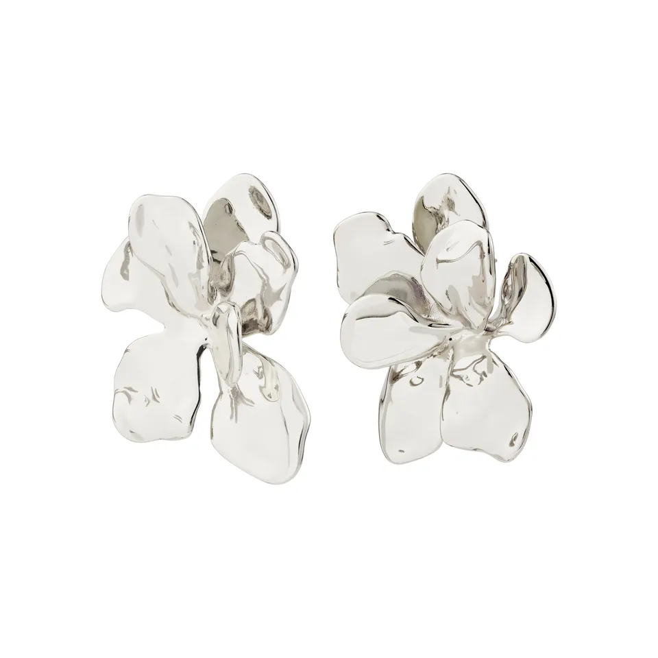 pilgrim-halen-ohrstecker-versilbert-giga-studs-statement image 1