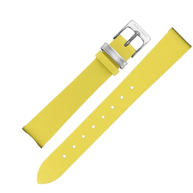 julie-julsen-uhrband-leder-gelb-14-mm-mit-edelstahl-dornschlie-e-pin-system image 1