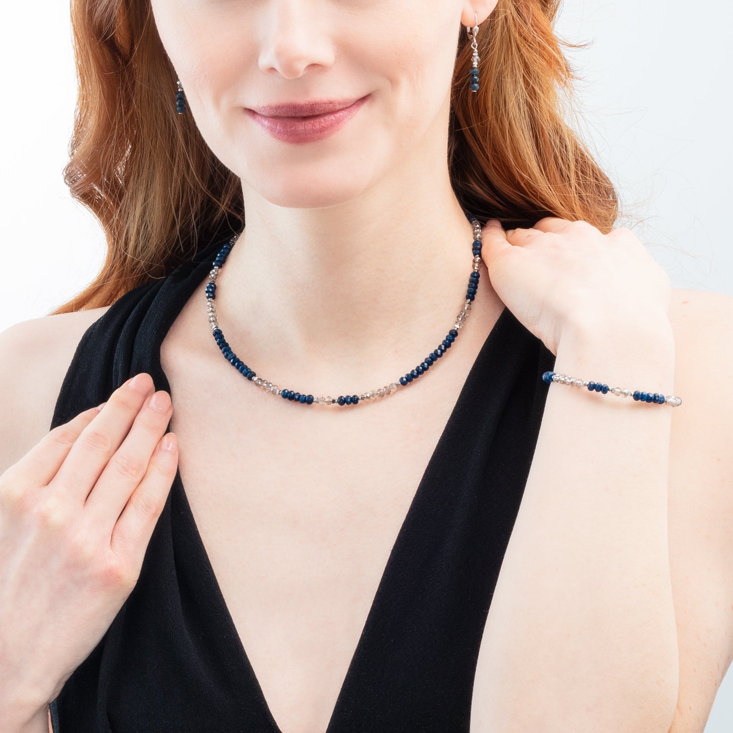 coeur-de-lion-armband-rhythm-jade-navy-silber image 4