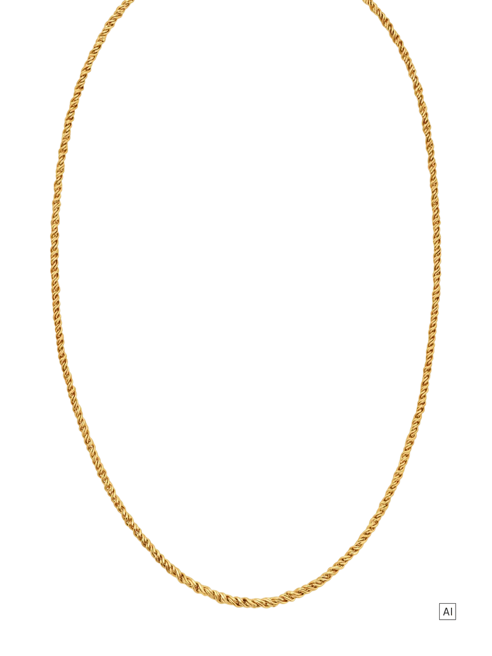 purelei-cord-kette-unisex-edelstahl-gold-silber-50-55-cm image 1