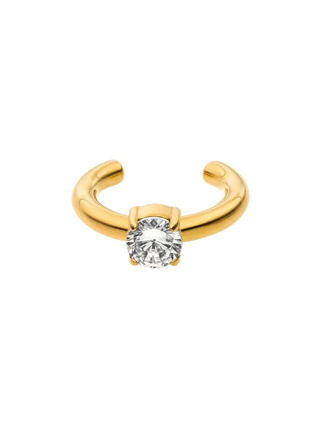 purelei-charming-earcuff-mit-zirkonia-ohne-piercing image 1