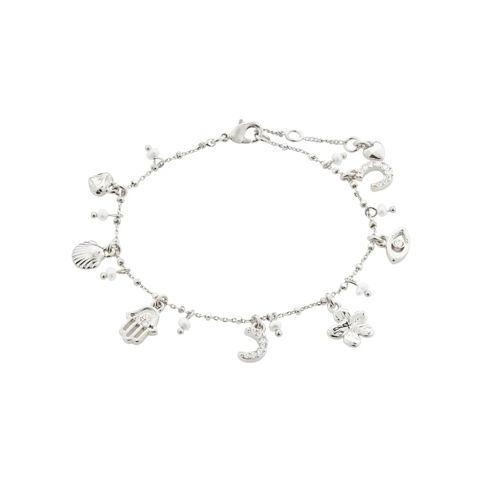 pilgrim-prucence-armband-versilbert image 1