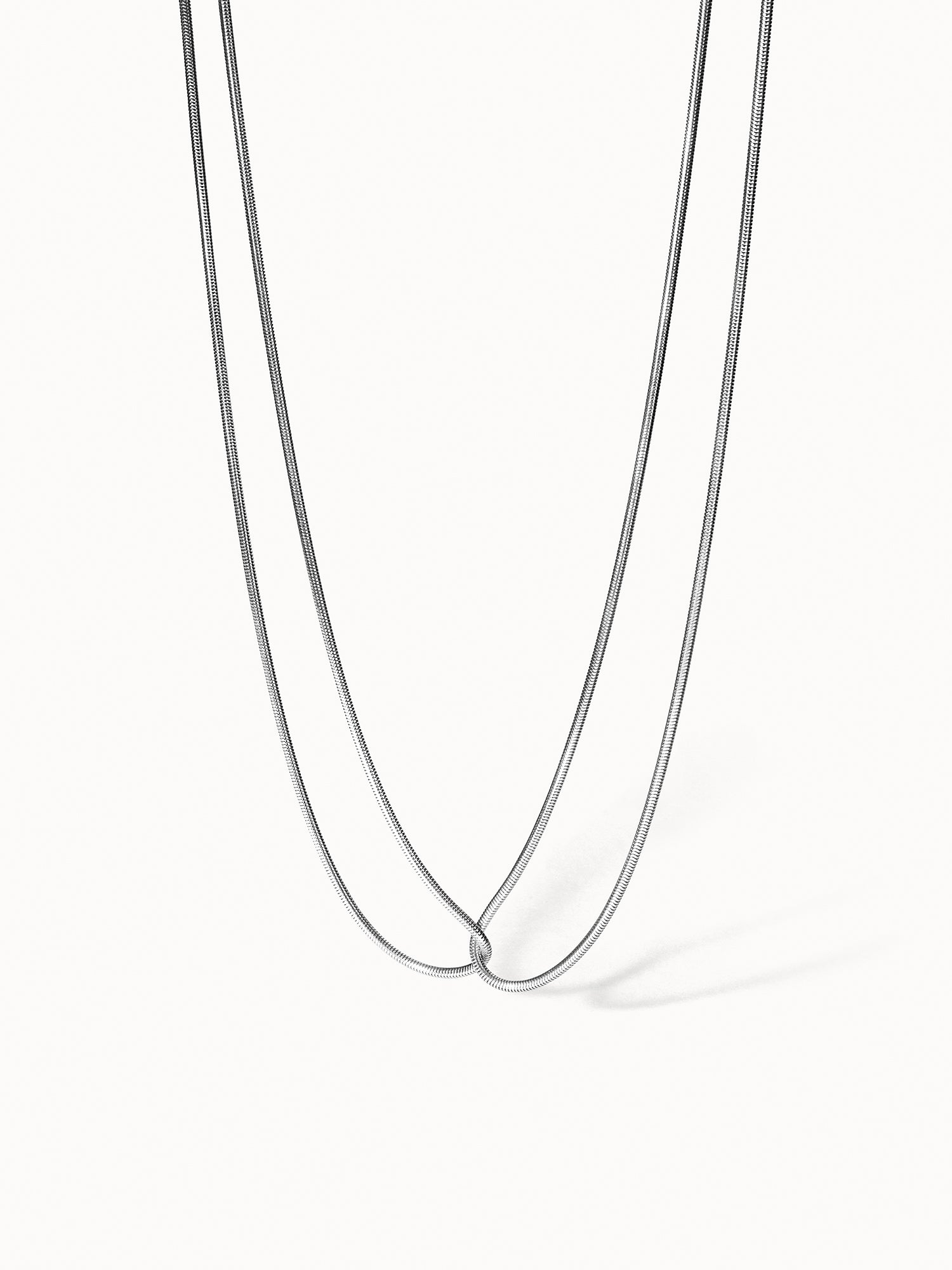 purelei-kindness-kette-doppelte-schlangenkette-mit-knoten-40-45-cm image 5