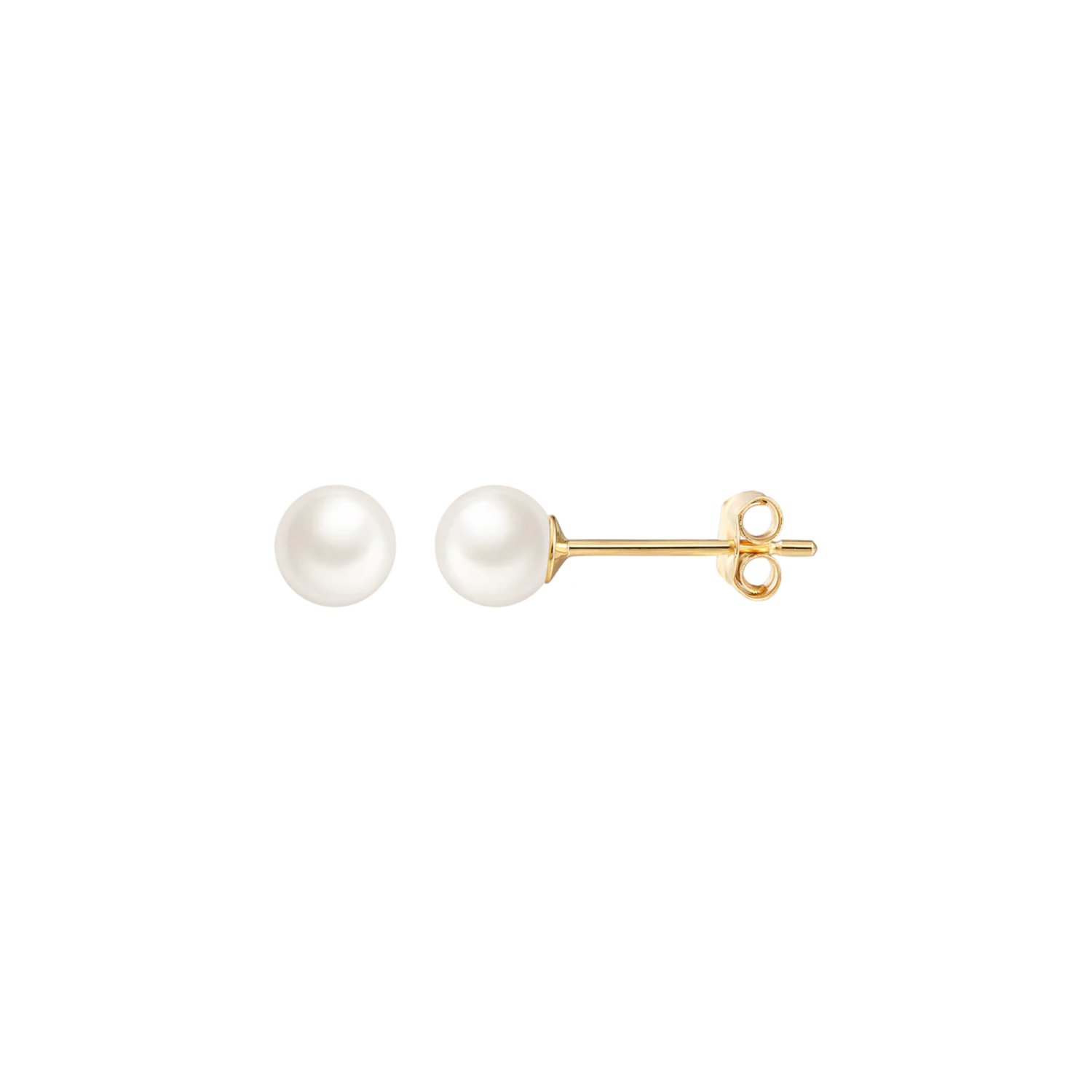 xenox-fine-perlen-ohrringe-585-gelbgold-ohrstecker image 1