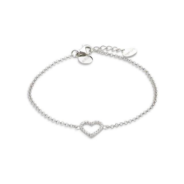xenox-love-story-armband-xs2784-aus-925-sterlingsilber-mit-herz-zirkonia image 1