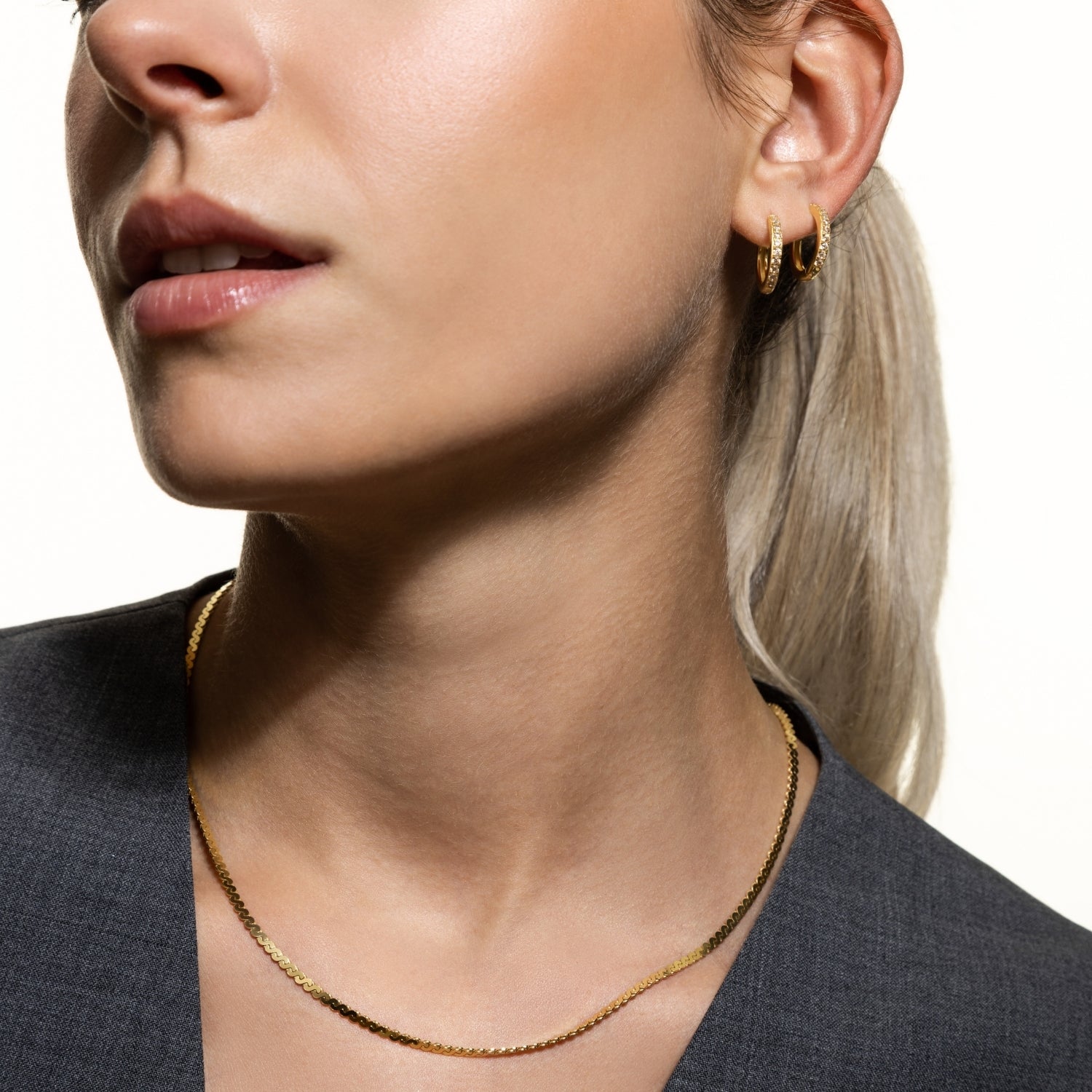 xenox-basic-halskette-925-sterlingsilber-rhodiniert-charm-kette image 6