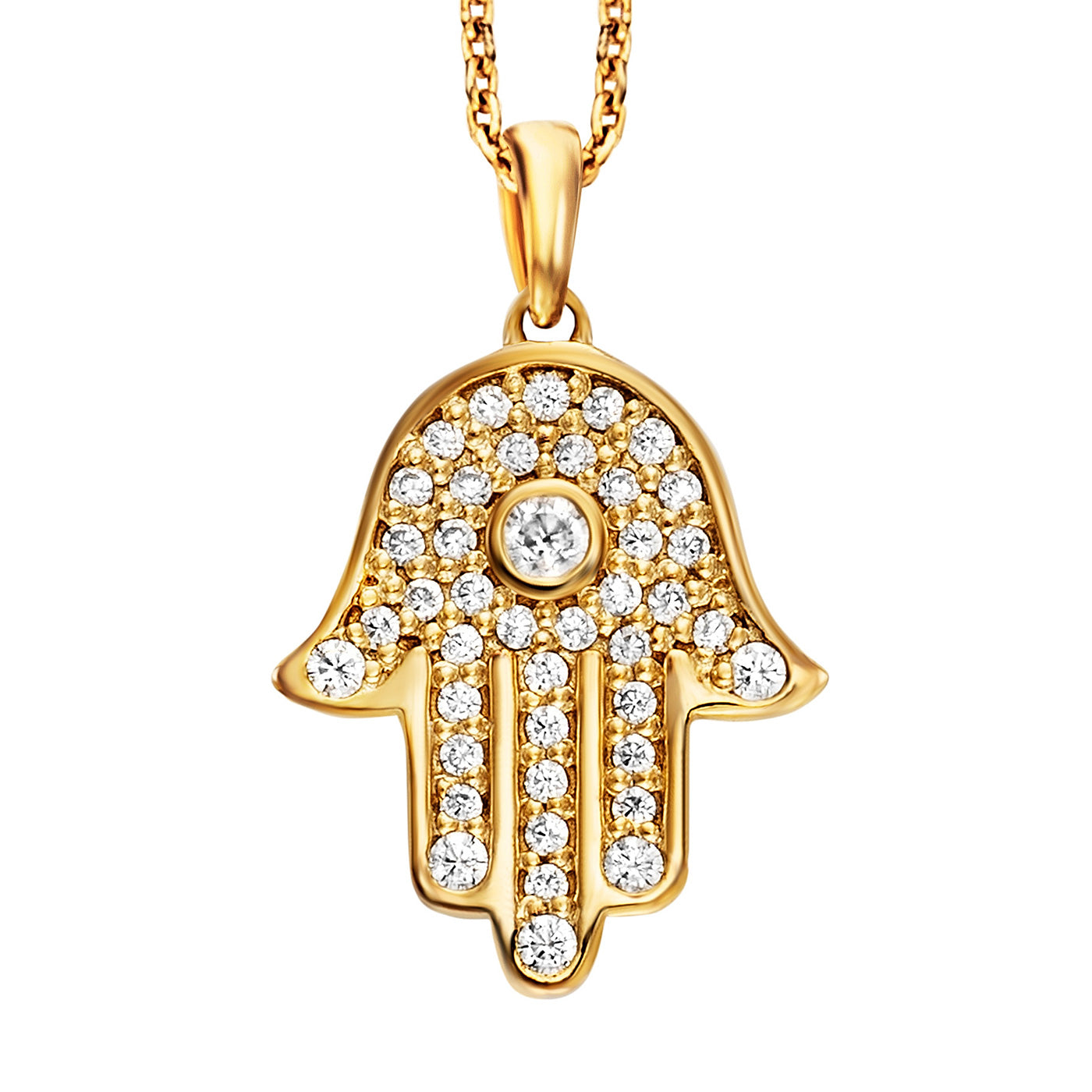 julie-julsen-fatimas-hand-kette-mit-anh-nger-vergoldet-mit-43-zirkonia image 3
