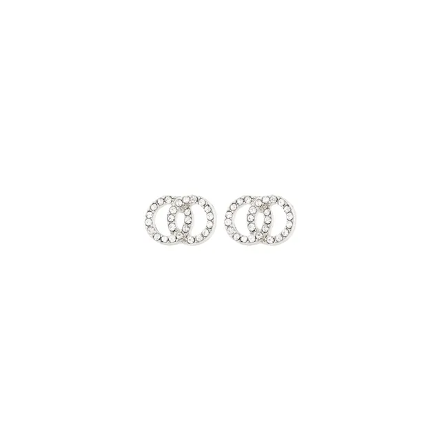 pilgrim-jolina-ohrstecker-silber-plated-halo-preciosa-kristalle image 1