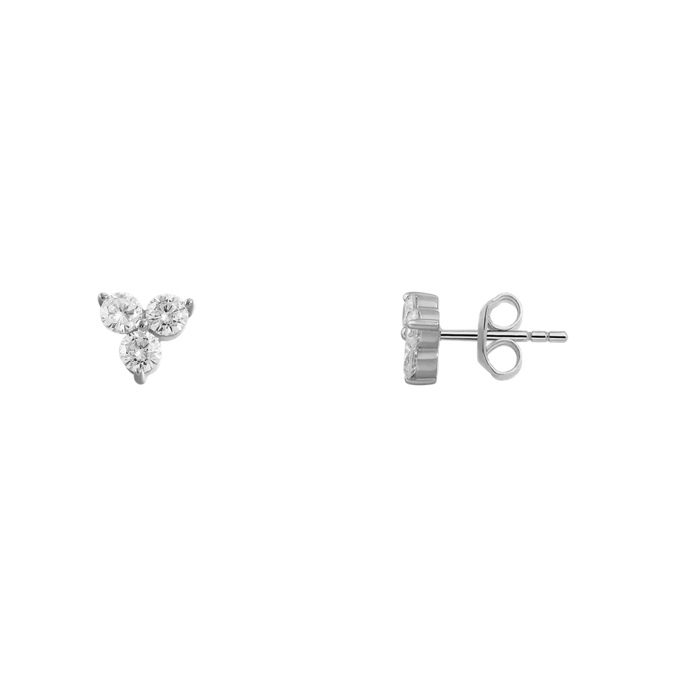 xenox-krappe-ohrringe-925-sterlingsilber-rhodiniert image 1