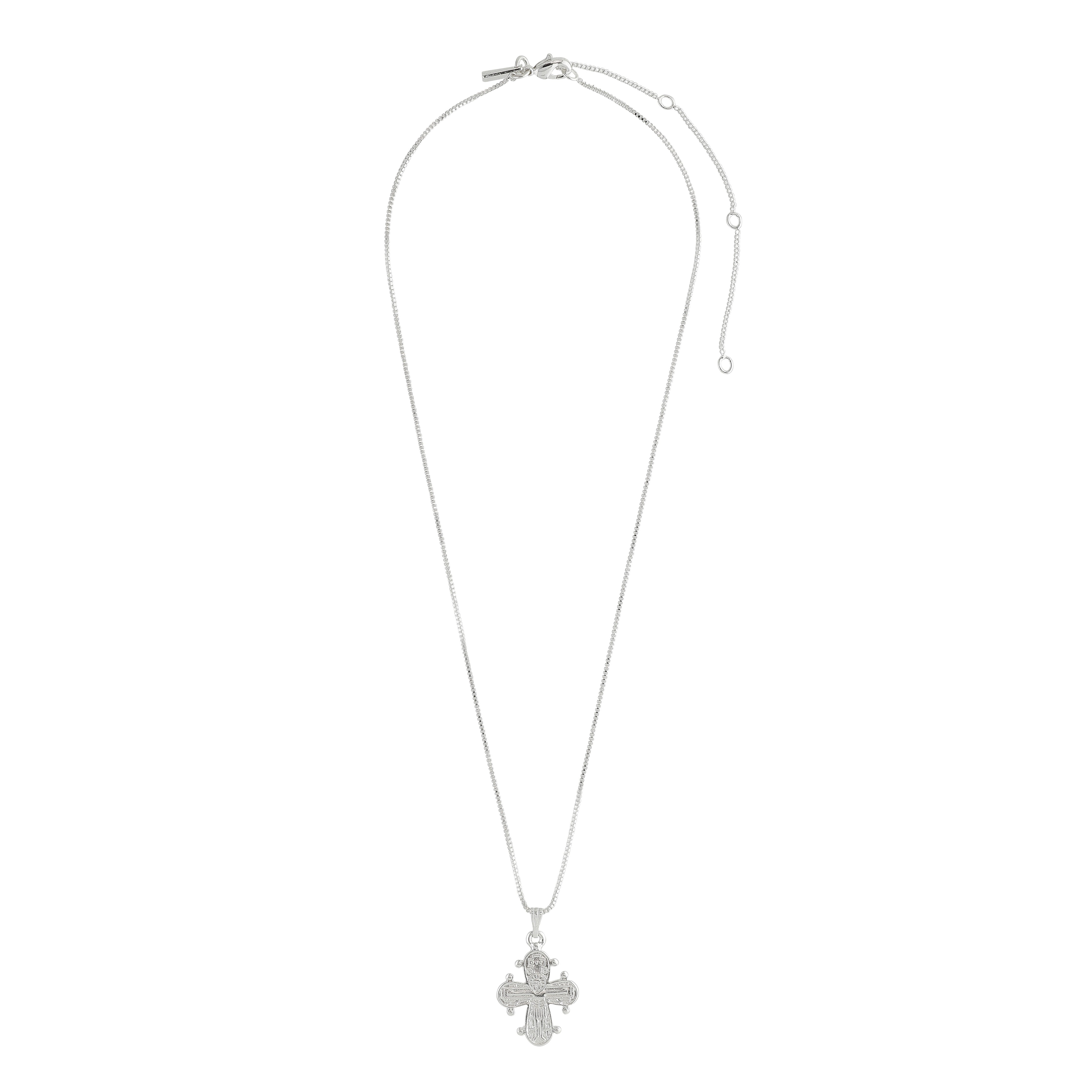 pilgrim-dagmar-anh-nger-halskette-versilbert-mit-kreuz image 6