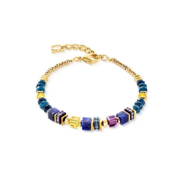 coeur-de-lion-armband-wave-precious-flow-gold-energy image 1