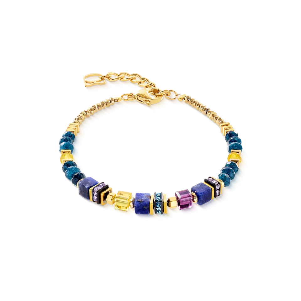 coeur-de-lion-armband-wave-precious-flow-gold-energy image 1