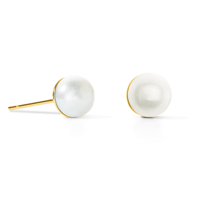coeur-de-lion-pearl-edition-ohrstecker-classic-s-wasserperle-gold-0-5-cm image 1