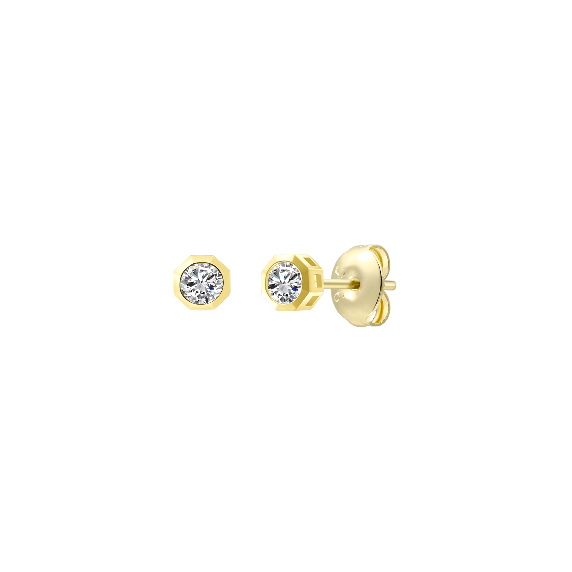 xenox-pure-essentials-ohrringe-925-sterlingsilber-rhodiniert-mit-zirkonia-steine image 2