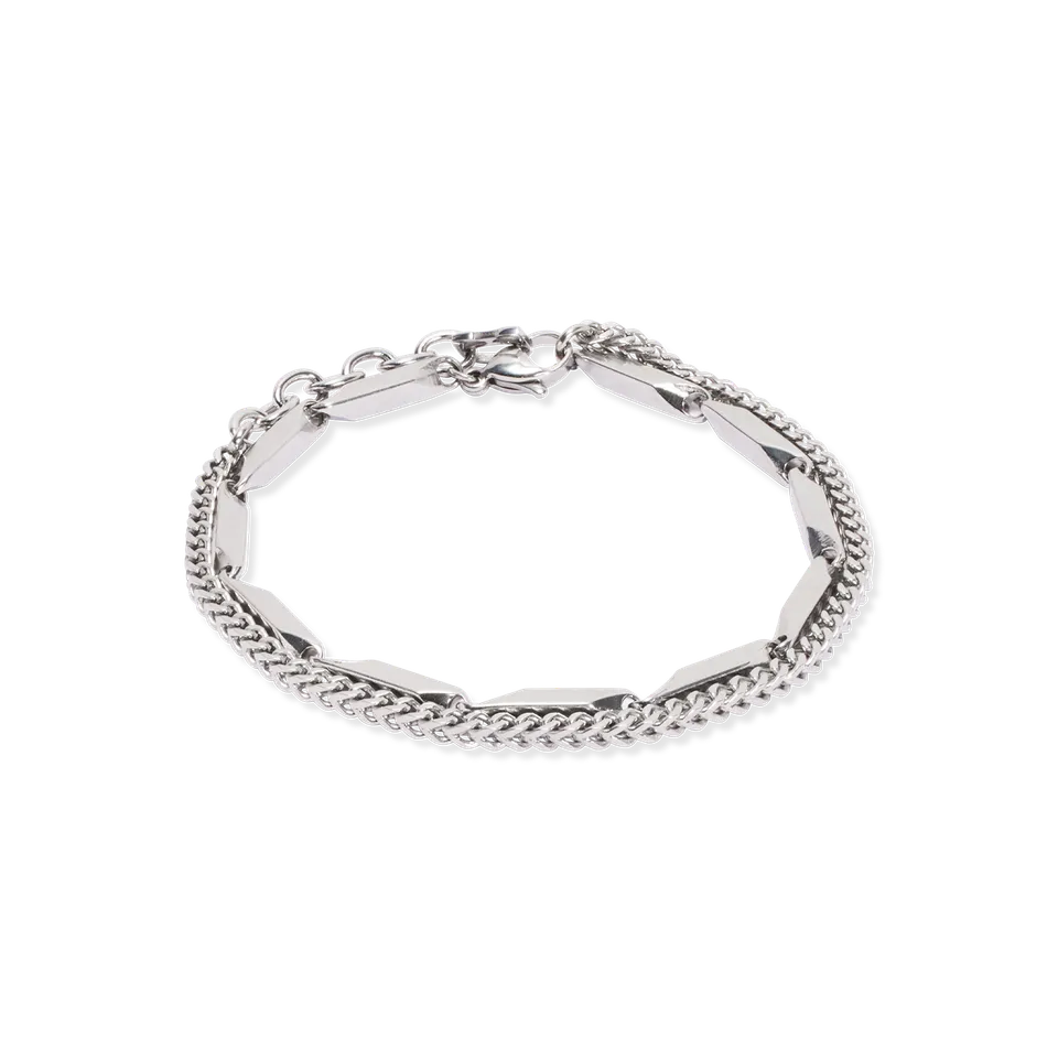 coeur-de-lion-armband-twisted-layers-silber image 1
