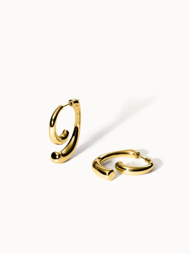 purelei-spiral-ohrringe-edelstahl-27-mm image 1