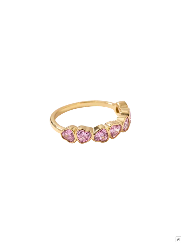 purelei-hearts-of-love-pink-ring-mit-zirkonia-herzen image 1
