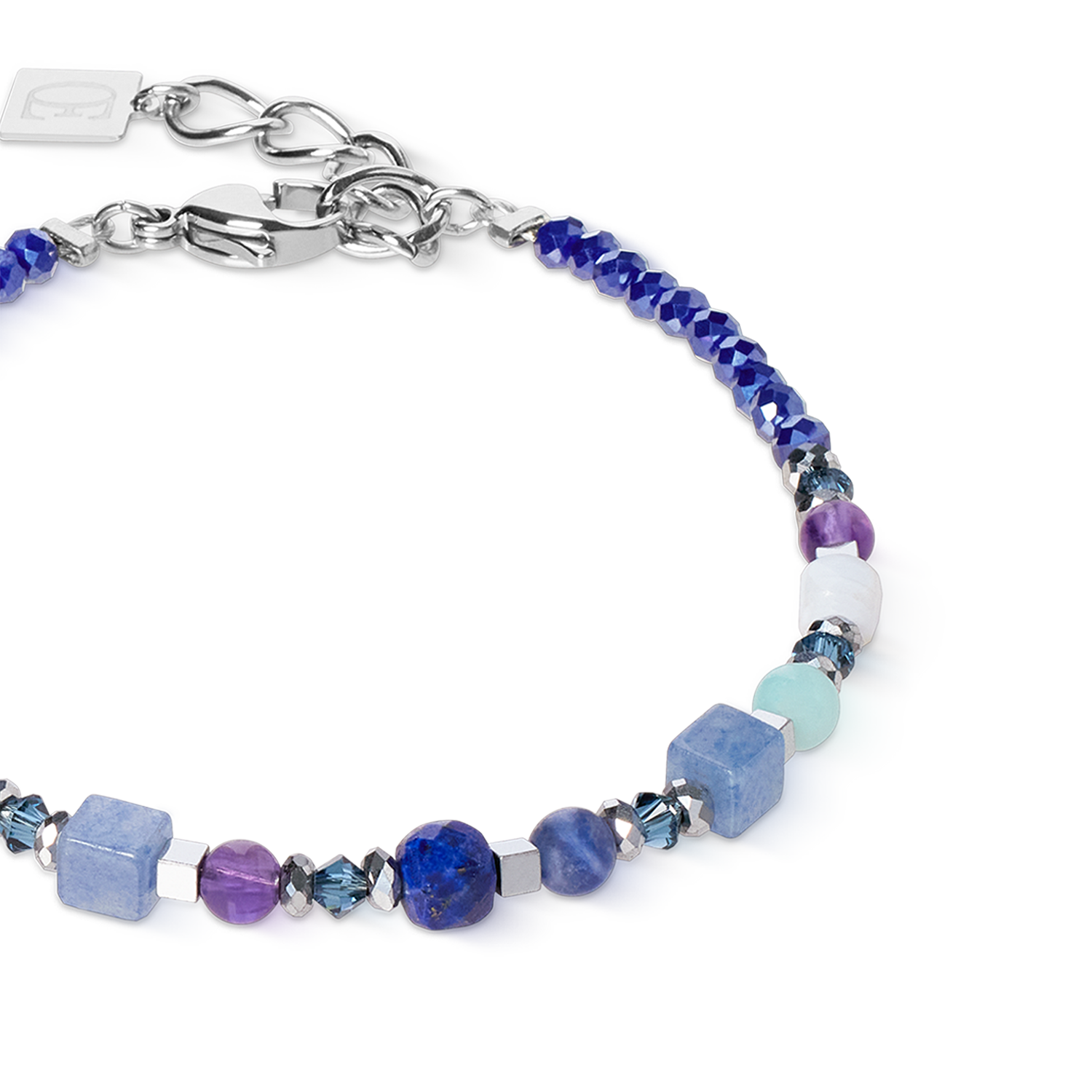 coeur-de-lion-armband-shape-mix-spikes-blue-moon-edelstahl image 2