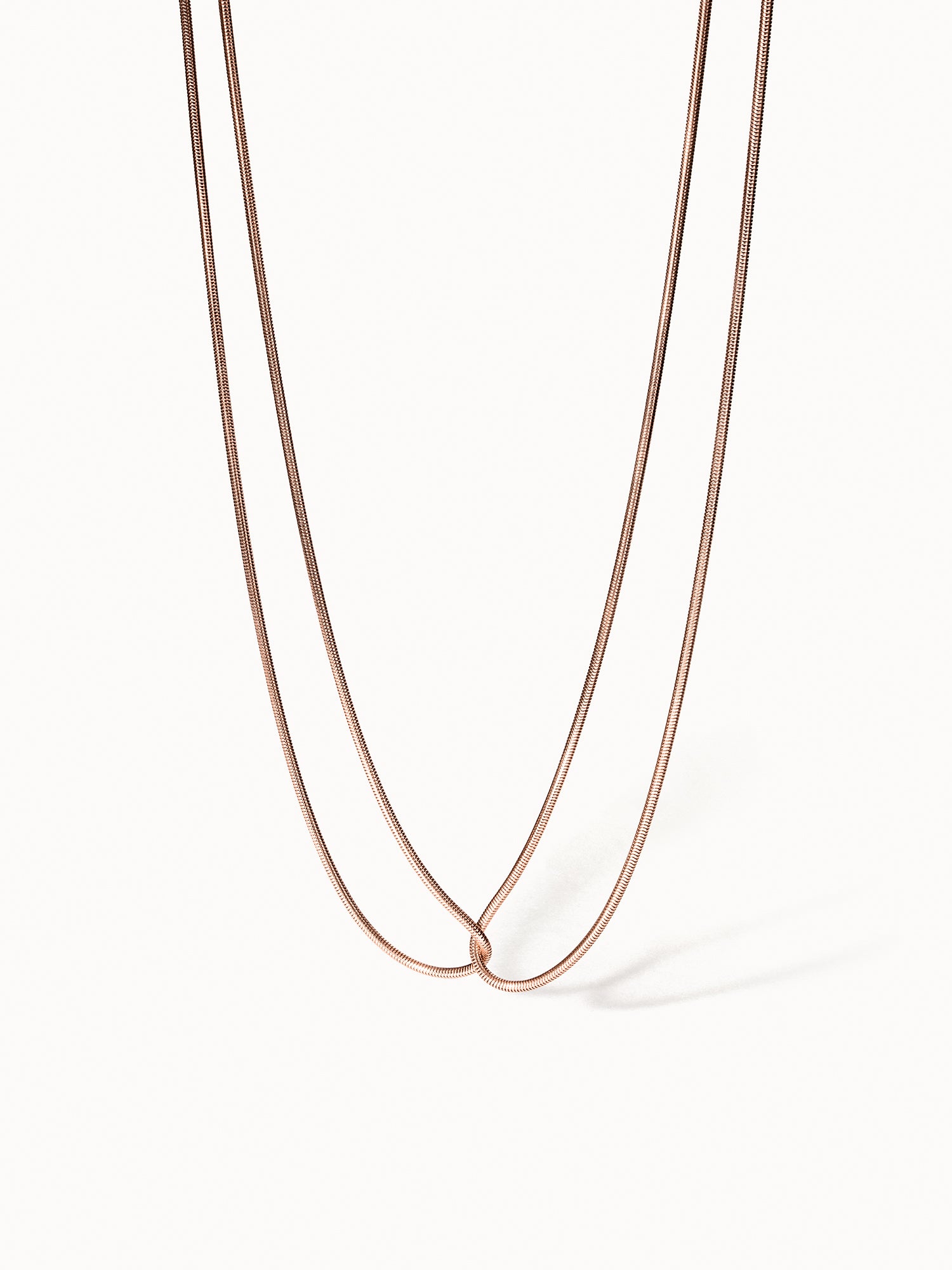 purelei-kindness-kette-doppelte-schlangenkette-mit-knoten-40-45-cm image 8