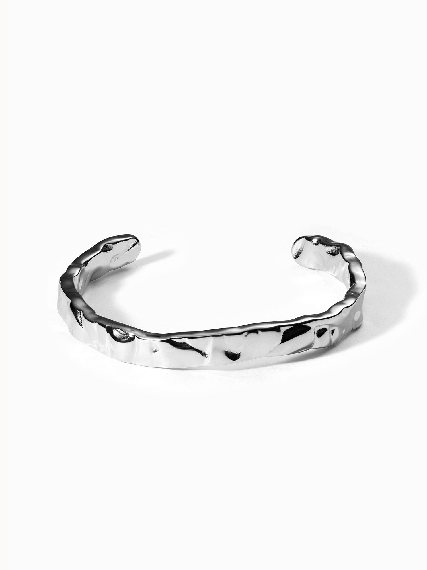 purelei-volcano-armreif-gehammerter-arm-cuff-aus-edelstahl-in-gold-silber-ros-go image 6