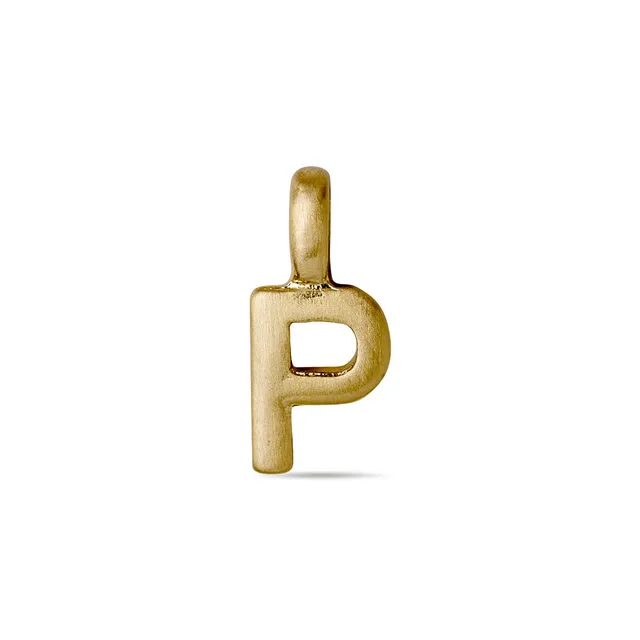 pilgrim-charm-p-anh-nger-buchstabe-goldplattiert image 1