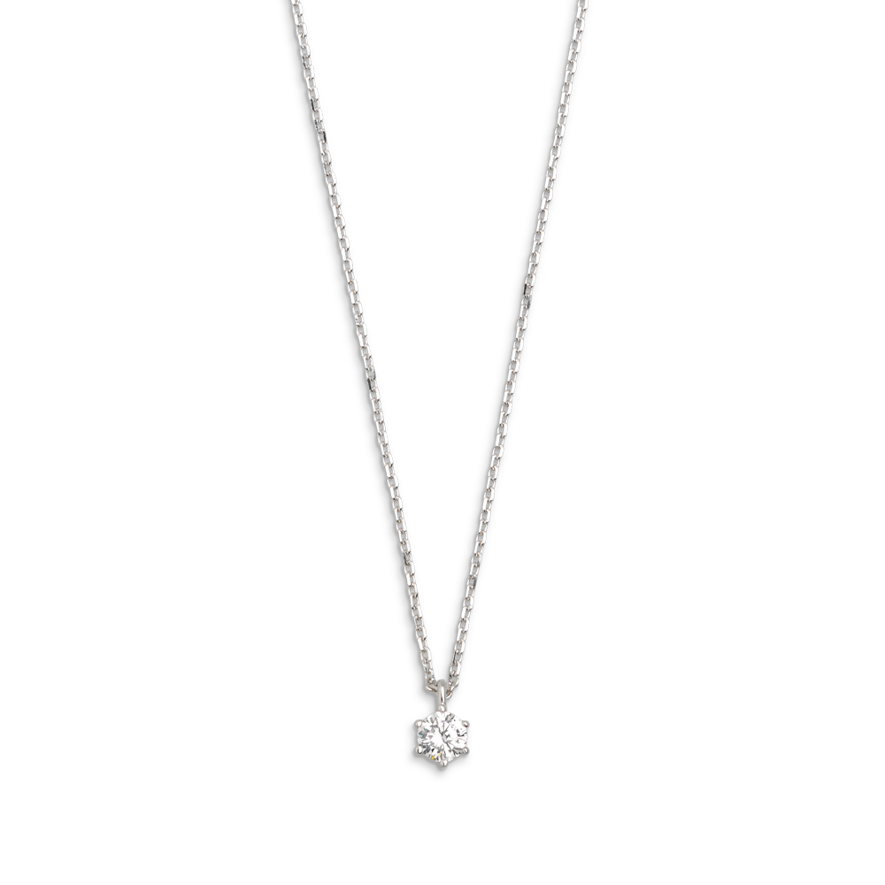 xenox-krappe-xs7380-halskette-925-sterlingsilber-rhodiniert-mit-zirkonia image 1